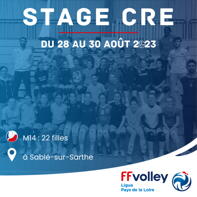 stage CRE aout 2023 filles